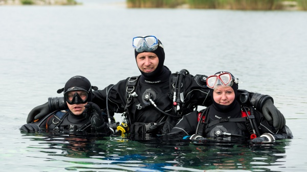 Dry Suit Diver